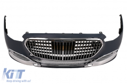 Kit carrozzeria per Mercedes Classe S W221 05-13 Conversione al W223 M Design Paraurti-image-6106929