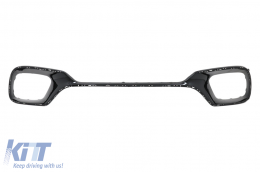 Kit carrozzeria per Mercedes Classe S W222 Facelift 13-08.20 Paraurti Scarico S63 Look-image-6033616