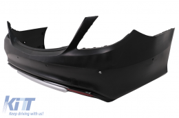 Kit carrozzeria per Mercedes Classe S W222 2013-06.2017 S63 Design Paraurti Griglia inferiore Spoiler-image-6102435