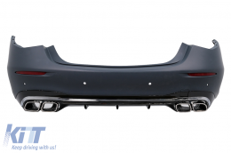 Kit Carrozzeria per Mercedes Classe S W223 2020+ S63 Design Griglia Paraurti Punte Scarico-image-6103832