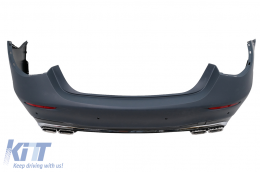 Kit Carrozzeria per Mercedes Classe S W223 2020+ S63 Design Griglia Paraurti Punte Scarico-image-6103834