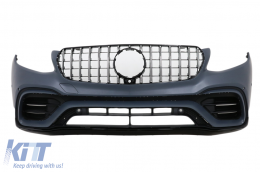 Kit carrozzeria per Mercedes GLC SUV X253 Standard 15-07.19 Passaruota Griglia Paraurti-image-6096801