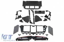 Kit carrozzeria per Mercedes GLS SUV X167 19-24 Paraurti Passaruota Punte per silenziatore di scarico-image-6103417