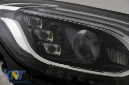 Kit carrozzeria per Mercedes S W222 13-06.17 LED Luci Fari Paraurti Facelift S63 Look-image-6103917