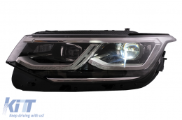 Kit carrozzeria per VW Tiguan 2 AD BW 16-19 Conversione 2021 R Look Griglia Passaruota-image-6106710