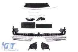 Kit carrozzeria per VW Tiguan 2 AD BW 16-19 Conversione 2021 R Look Griglia Passaruota-image-6106718