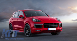 Kit für PORSCHE Cayenne Facelift 2014-2017 GTS Look Seitenschweller Radkästen-image-6059263