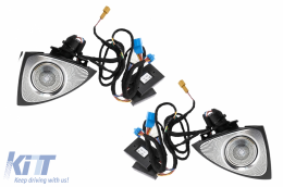 Kit griglie Ventilazione AC 64 colori LED Rotante Tweeter Copertina Altoparlante per Mercedes Classe S W222-image-6105207