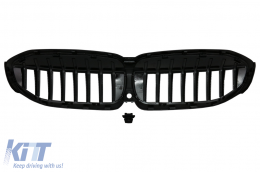 Kit Grille Embouts Silencieux Spoiler pour BMW G20 G21 M Look Noir Brillant-image-6078255