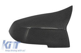 Kit Mirror Covers and Trunk Spoiler suitable for 3 Series F30 (2011-2018) M4 Design Real Carbon-image-6043423