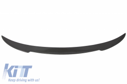 Kit Mirror Covers and Trunk Spoiler suitable for 3 Series F30 (2011-2018) M4 Design Real Carbon-image-6043426