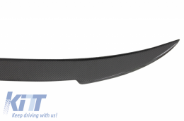 Kit Mirror Covers and Trunk Spoiler suitable for 3 Series F30 (2011-2018) M4 Design Real Carbon-image-6043427