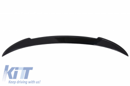 Kit Mirror Covers and Trunk Spoiler suitable for 3 Series F30 (2011-2018) M4 Design Real Carbon-image-6043428