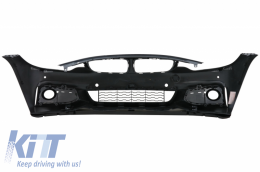 Kit mit Vordere Kotflügel Schwarz für BMW 4 F32 F33 13-02.17 M-Performance Look-image-6062744