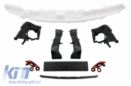 Kit mit Vordere Kotflügel Schwarz für BMW 4 F32 F33 13-02.17 M-Performance Look-image-6062751