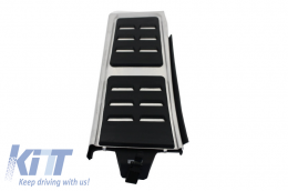 Kit of Pedal Footrest suitable for Audi A4 B8 (2008-2015) Audi A5 (2008-2016) Audi Q5 (2008-2016) Audi A6 (2011-2015) Audi A7 (2010-up) Porsche Macan (2014-up) Automatic-image-6009258