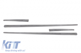 Kit Paquet Ornements Chrome Moulures pour Mercedes Classe S W222 2013+ S65 Look-image-6014909