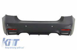 Kit per BMW F30 11-19 EVO II M3 CS Style con Doppia Scarico Silenziatore Punte-image-6059541