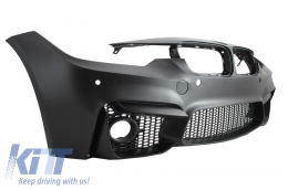 Kit per BMW F30 2011-2019 EVO II M3 CS Look Carbonio Scarico Silenziatore Punte-image-6059677