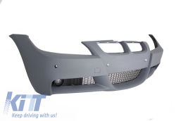 Kit per BMW Touring E91 LCI 08-11 M-Technik Sport Look Spoiler Splitter Paraurti-image-6055902