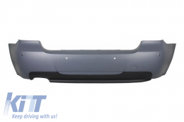 Kit per BMW Touring E91 LCI 08-11 M-Technik Sport Look Spoiler Splitter Paraurti-image-6055903