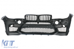 Kit pour BMW X6 F16 2015+ X6M Look M-Package Grilles Échappement Système Jupes--image-6020654