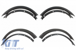 Kit Running Boards Side Steps with Fender Flares Wheel Arches suitable for Mercedes M-Class ML W164 (2005-2011)-image-6101768