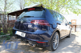 Kofferraum Heckspo Spoiler für VW Golf 7 & 7.5 12-20 GTI Design Glänzend schwarz-image-6063011