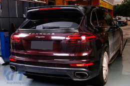 Kofferraumdachspoilerflügel für Porsche Cayenne 958 II SUV 2015-2017 Kohlefaser-image-6076536