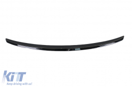 Kofferraumspoiler Boot Lip für Audi A6 C7 4G 4D Limousine 11-18 Matt-schwarz-image-6049037