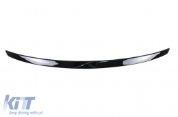 Kofferraumspoiler Boot Lip für Audi A6 C7 4G 4D Limousine 11-18 Matt-schwarz-image-6049038