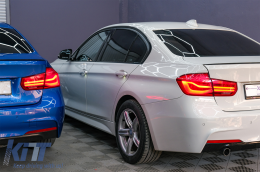 Kofferraumspoiler für BMW 3er F30 2011-2014 F30 LCI 2015-2019 Glänzend schwarz-image-6088617