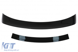 Kofferraumspoiler für Ford Mustang Mk6 VI 6 Generation 15-20 GT350 Look Glänzend schwarz-image-6102529