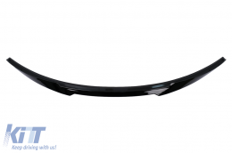 Kofferraumspoiler Kofferraumstiefel Spoiler Kotflügel für BMW 1er E82 Coupe E88 Cabrio 07-13 Schwarz glänzend-image-6100625