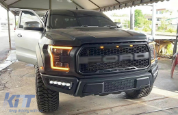 Komplett átalakító Body Kit Ford Ranger (2015-2021) modellekhez, 2017 F150 Raptor dizájnra-image-6103301