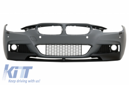 Komplett body kit BMW 3 F30 (2011-2019) típushoz, LED piros füst hátsó lámpa dinamikus irányjelzővel, M-performance LCI dizájn-image-6064970