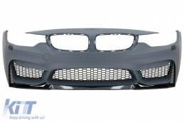 Komplett Body Kit BMW 4 F32 F33 (2013-2017) modellekhez, első sárvédőkkel és motorháztetővel, M4 Dizájn-image-6066592