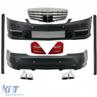 
Komplett body kit MERCEDES-Benz S-osztály W221 2005-2011 (hosszú tengelytávu)) modellekhez, kipufogóvégekkel és LED hátsó lámpákkal, AMG Dizájn-image-6027952