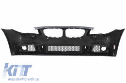 
Komplett body kit spoilerrel, visszapillantó tükör borítókkal és matt szénszálas kipufogóvégekkel, BMW 5 F10 nem LCI (2011-2014) modellekhez, M dizájn-image-6081167