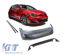 
Komplett body kit VW Golf 7 VII 2013-2016 modellekhez, GTI kinézet, hűtőráccsal-image-6010506