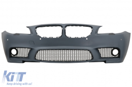 Komplett Bodykit für BMW 5er F10 2010-2014 M5 Look Nebelscheinwerfer Seitenschweller-image-6083754