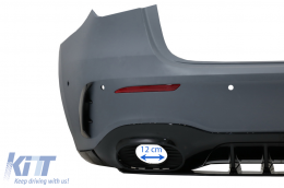 Komplett Bodykit für Mercedes A-Klasse W177 Hatchback 5 Türen 2018-2022 A35 Look-image-6087408