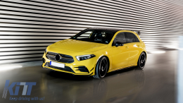 Komplett Bodykit für Mercedes A-Klasse W177 Hatchback 5 Türen 2018-2022 A35 Look-image-6087419