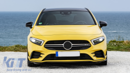 Komplett Bodykit für Mercedes A-Klasse W177 Hatchback 5 Türen 2018-2022 A35 Look-image-6087420