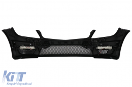 Komplett Bodykit für Mercedes C W204 2007-2015 C63 Facelift Look Seitenschweller-image-6093545