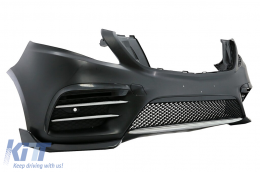 Komplett Bodykit für Mercedes V-Klasse W447 2014-03.2019 Stoßstange Seitengitter PDC-image-6096748