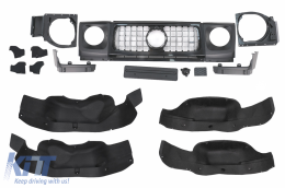 Komplett első lökhárító Mercedes G W463 2008-2017 modellekhez, 2018-as G63 Dizájn-image-6072911