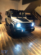 Komplett Umwandlung Bodykit für Mercedes G-Klasse W463 2008-2017 2018 G63 Look-image-6041840