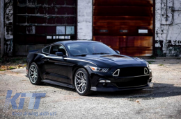 
Középső hűtőrács nappali menetfénnyel (DRL) Ford Mustang Mk6 VI hatodik generációs (2015-2017) modellekhez, RTR Design -image-6057522