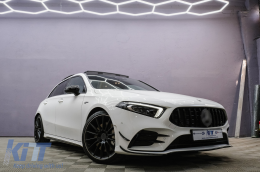 Középső rács Mercedes A-Class W177 Hatchback / V177 Sedan (04.2018-) GT-R Panamericana Design Fekete-image-6094928